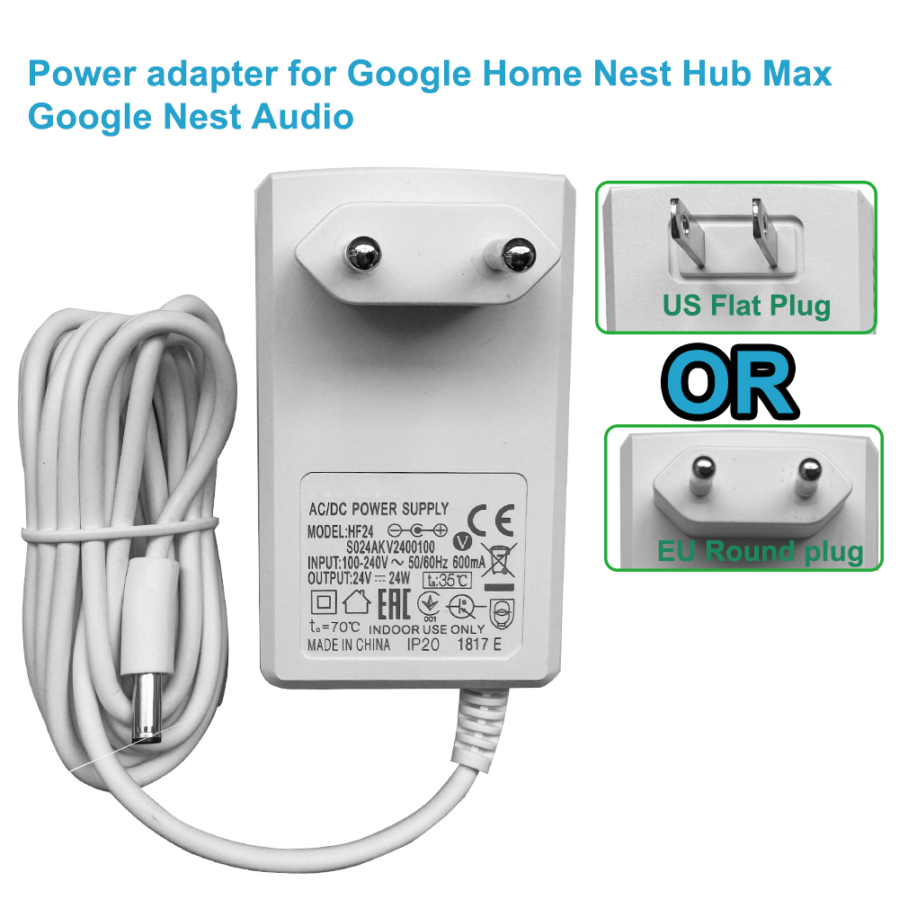 Adaptador de Alimentação 24V p - Google Speaker Nest Hub avaliação e preço