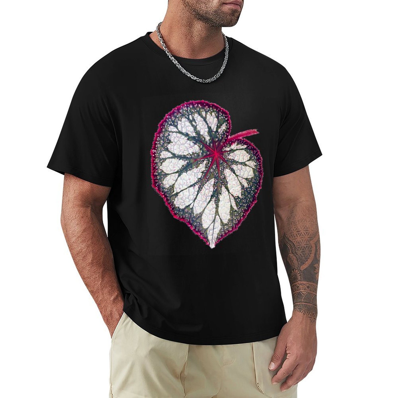 Camiseta Begonia rex de manga  - Begonia Rex avaliação e preço