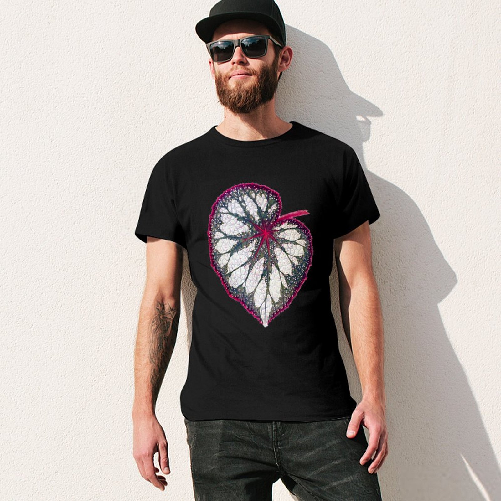 Camiseta Begonia rex de manga  - Begonia Rex avaliação e preço