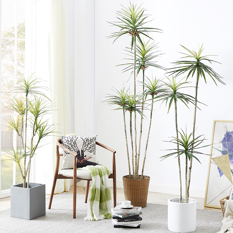 Plástico artificial em vaso ​  - Dracaena Marginata avaliação e preço