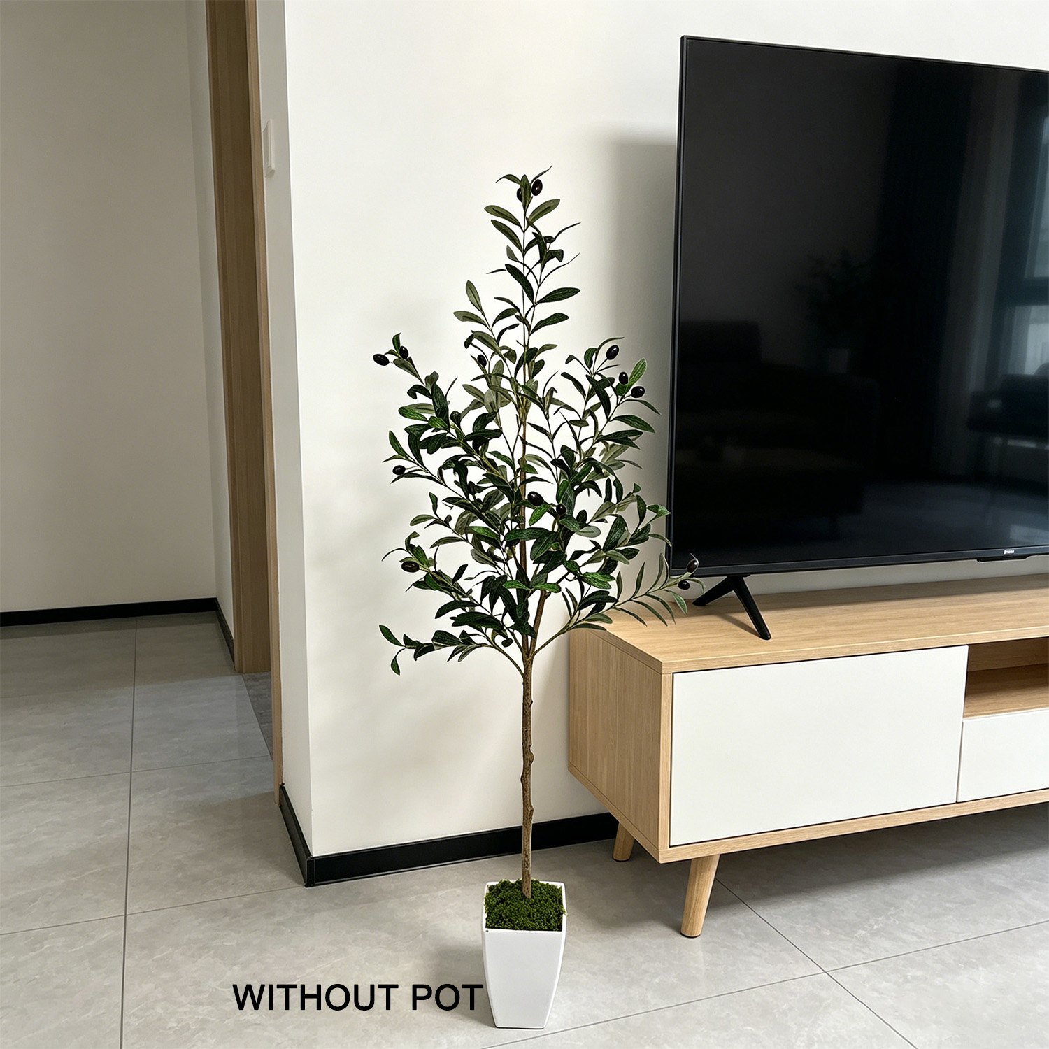 Planta Artificial de Oliveira  - Ficus Lyrata Tree avaliação e preço
